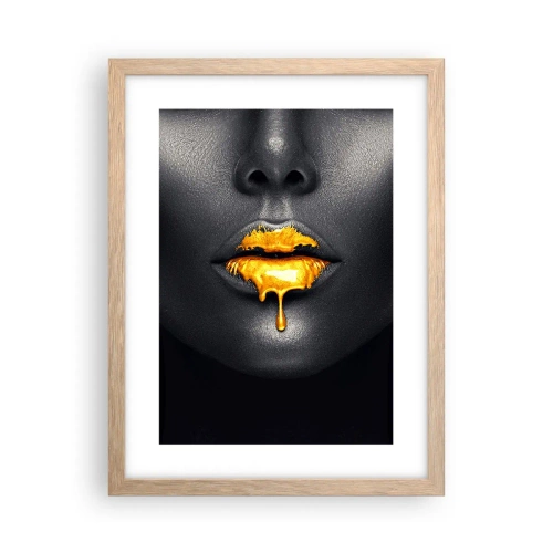 Plakat w ramie jasny dąb - Złotousta - 30x40 cm