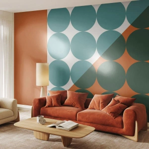 Fototapeta Premium Canvas - W górę i na skos - Abstrakcja, Sztuka, Grafika - 400x280 cm
