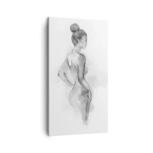 Obraz na płótnie - Piękna jak malowanie - 45x80 cm