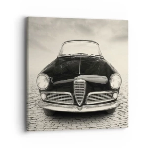 Obraz na płótnie - I jak mnie nie kochać? - 40x40 cm