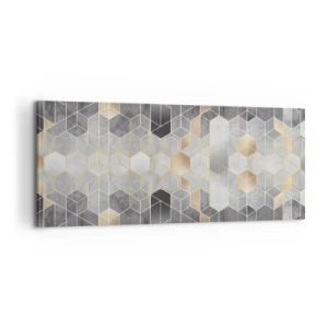 Obraz na płótnie - Diamentowa kompozycja - 100x40 cm