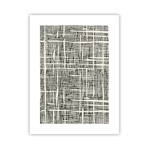 Plakat - Kompozycja utkana - 30x40 cm