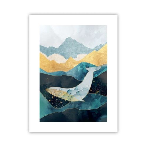 Plakat - Chłodne piękno północy - 30x40 cm