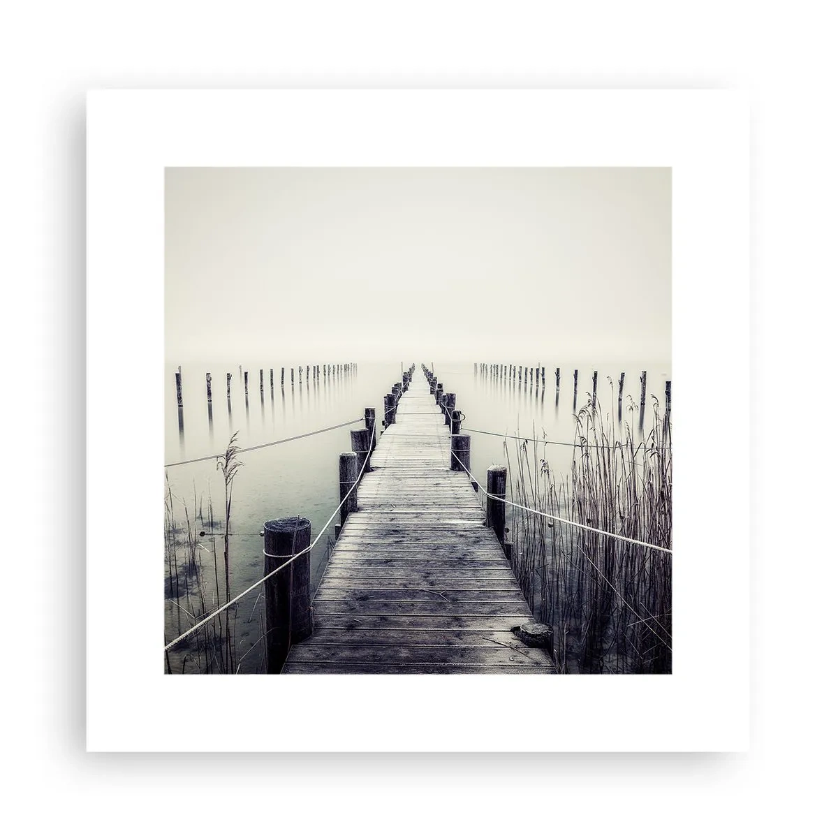 Plakat - Zanurz się w spokoju - 30x30 cm