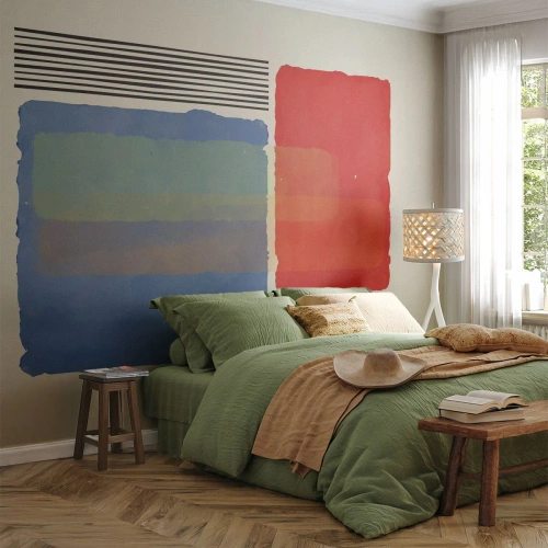 Fototapeta Samoprzylepna Deluxe Sticker - Duch i litera geometrii - Abstrakcja, Sztuka, Modern Art. - 250x175 cm