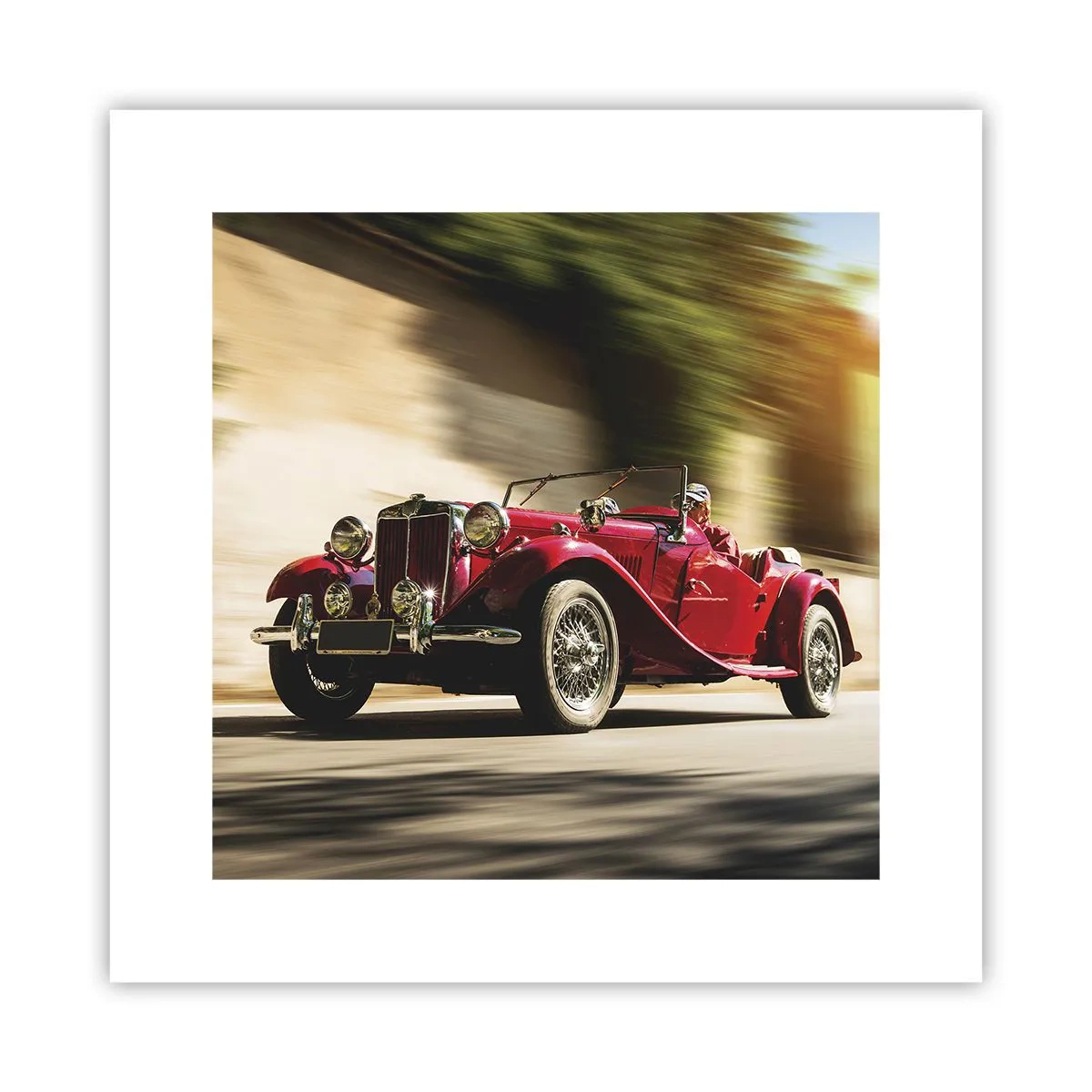 Plakat - Piękniejszy niż Nike z Samotraki - 30x30 cm