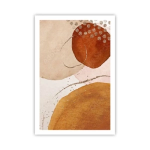 Plakat - Krągłość i ruch - 61x91 cm