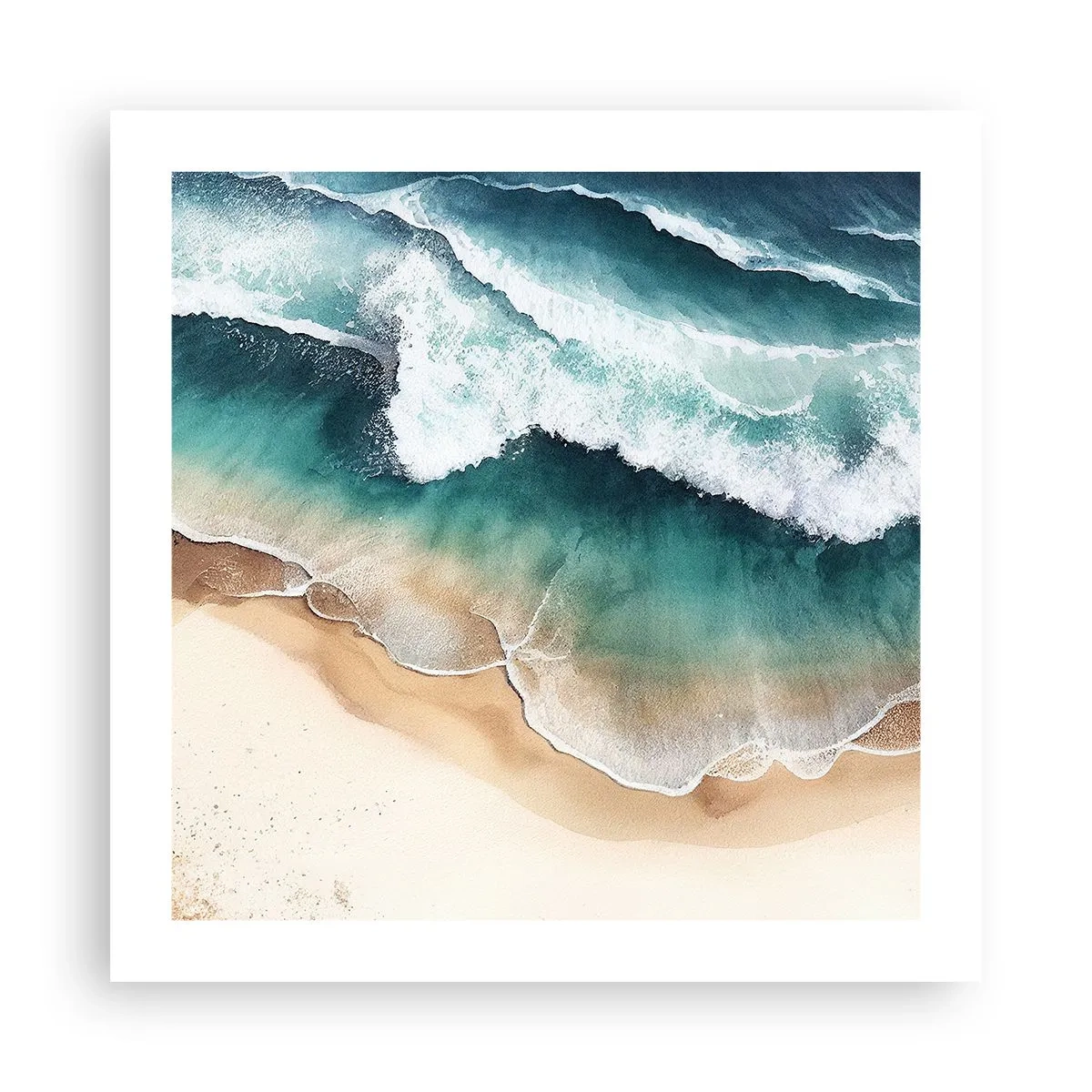 Plakat - Odwieczne spotkanie - 50x50 cm