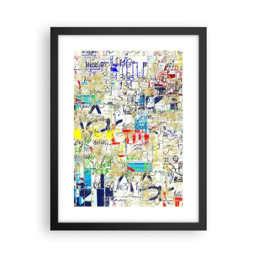 Plakat w czarnej ramie - Po prostu cieszy oczy - 30x40 cm