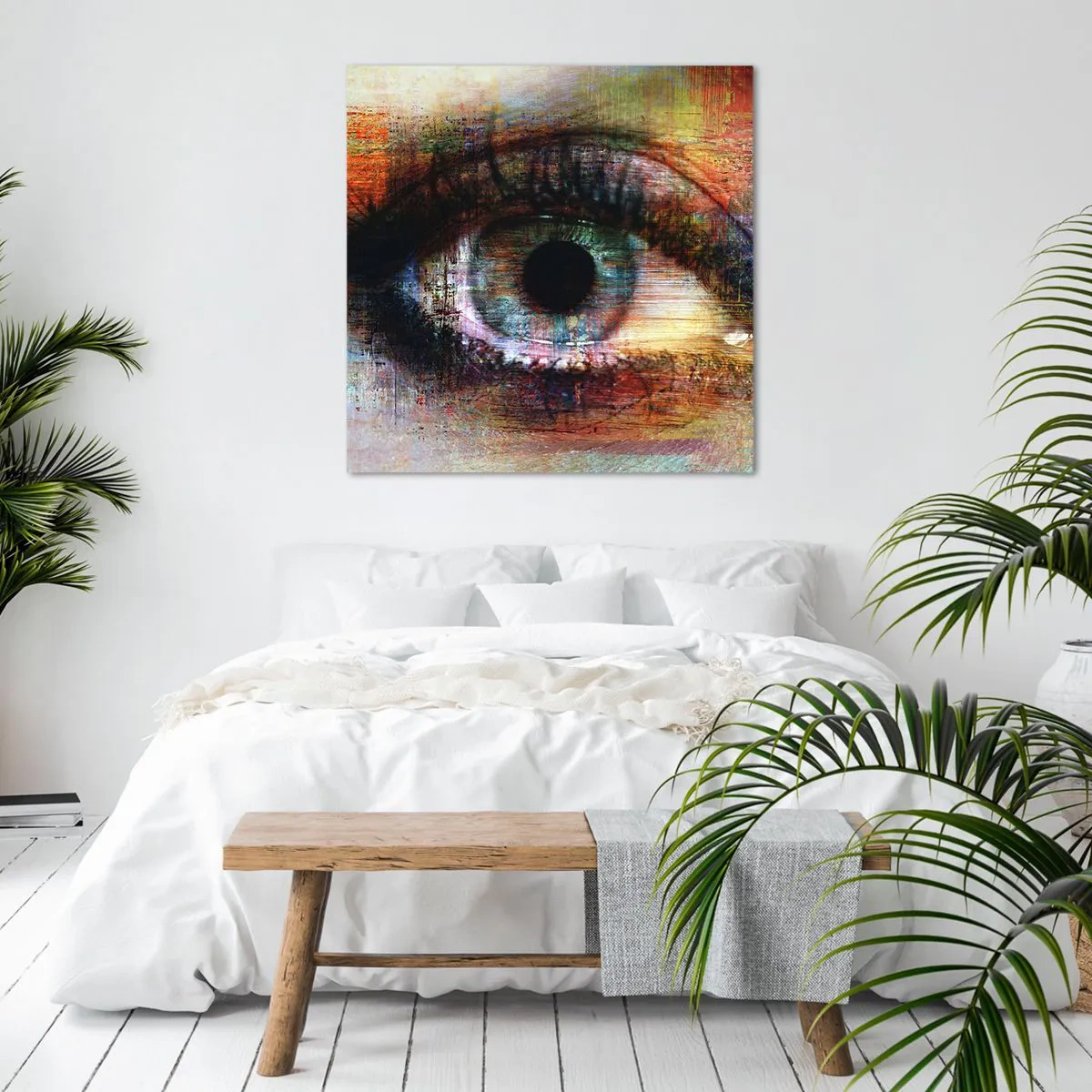 Obraz na płótnie - Można zajrzec w duszę - 70x70 cm