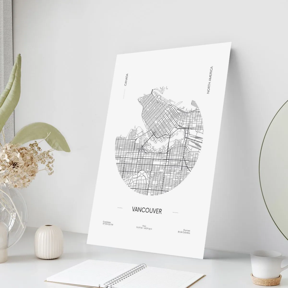 Plakat - Anatomia Vancouver - 40x50 cm