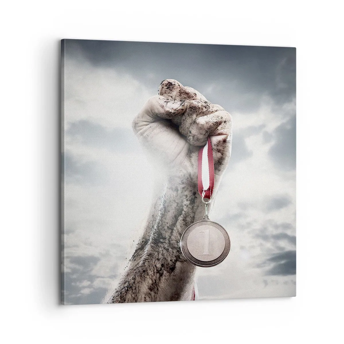 Obraz na płótnie - Per aspera ad astra - 60x60 cm