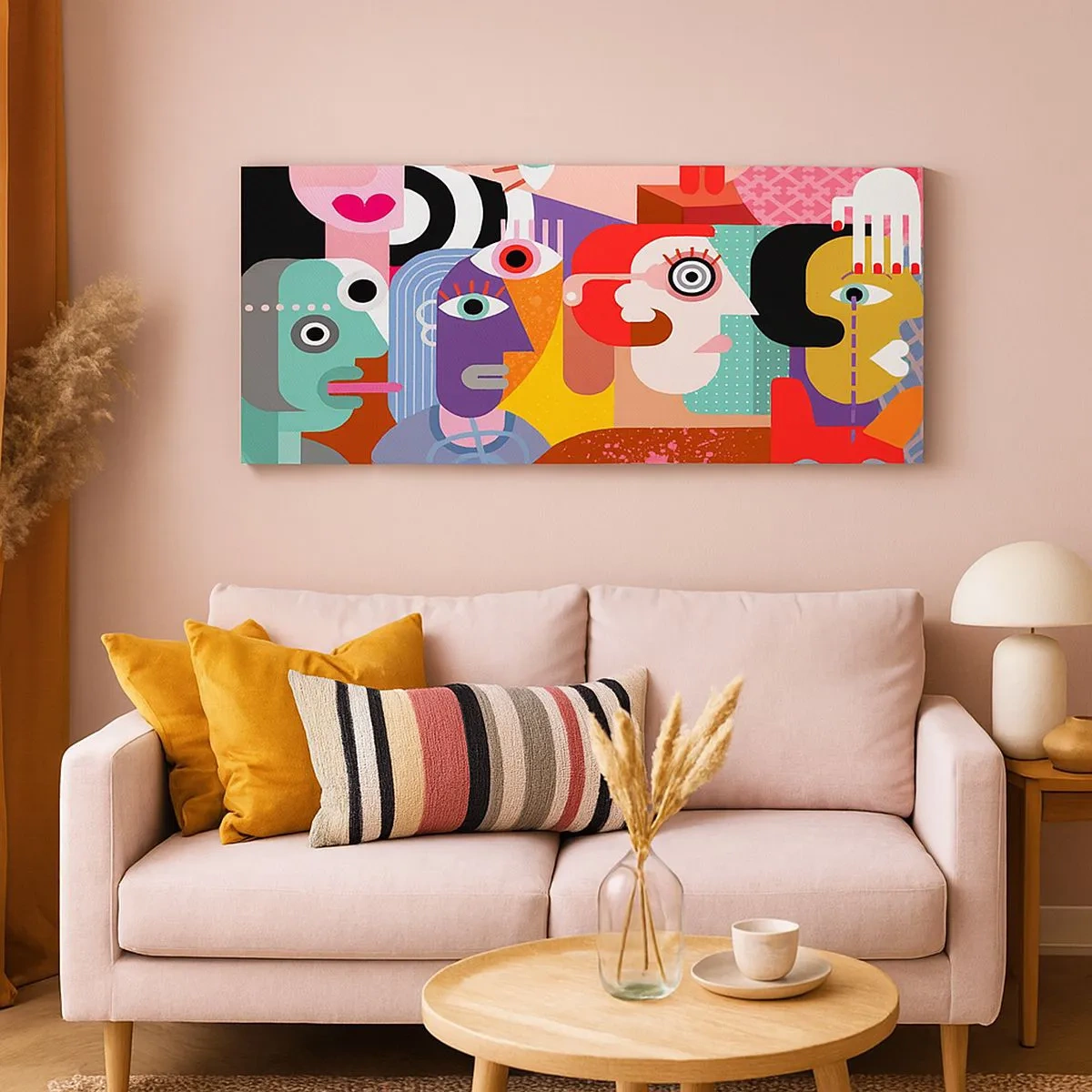 Obraz na płótnie - My od pana Picassa - 100x40 cm