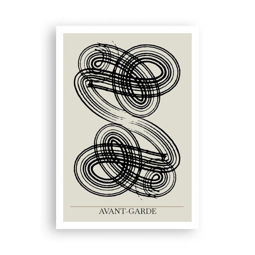 Plakat - Wyszło spontanicznie - 70x100 cm