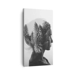 Obraz na płótnie - Pani sosnowego lasu - 45x80 cm