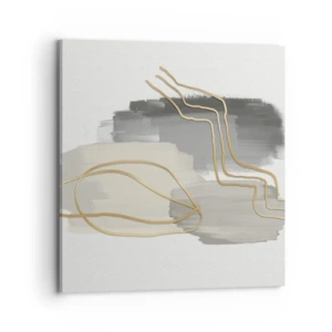 Obraz na płótnie - Trwanie i ruch - 70x70 cm