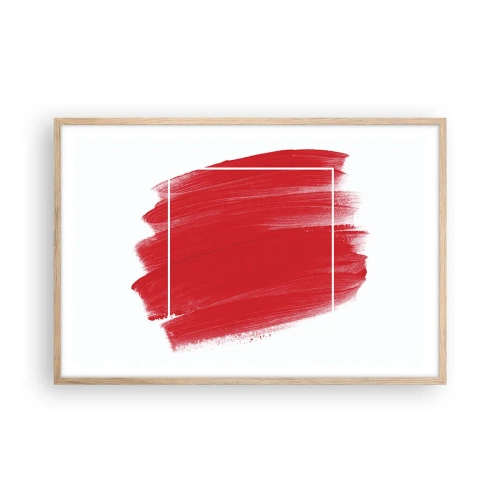 Plakat w ramie jasny dąb - Poza ramą - 91x61 cm