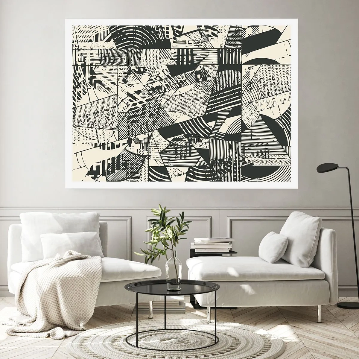 Plakat - Dynamika współczesności - 50x40 cm