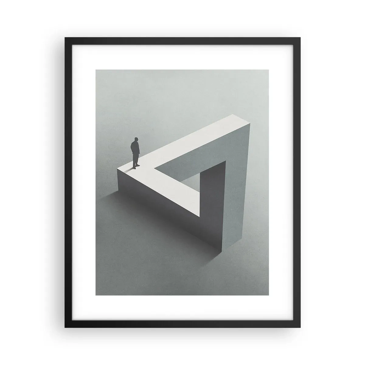 Plakat w czarnej ramie - A jednak możliwe - 40x50 cm