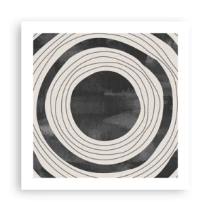 Plakat - W samo sedno - 50x50 cm