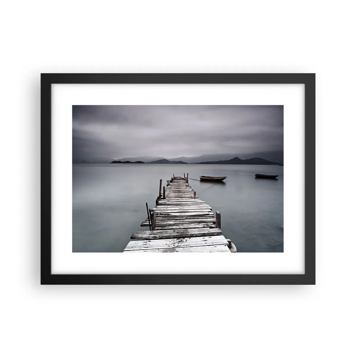 Plakat w czarnej ramie - Jutro możesz ruszać - 40x30 cm