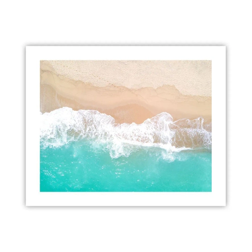 Plakat - Pieszczotliwy dotyk - 50x40 cm