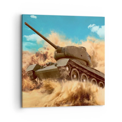 Obraz na płótnie - Nie do pokonania - 70x70 cm