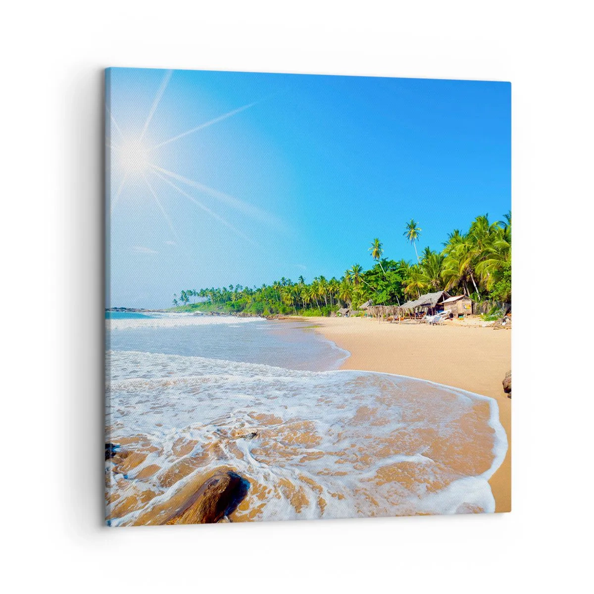 Obraz na płótnie - Egzotyczne miejsce dla ciebie - 50x50 cm