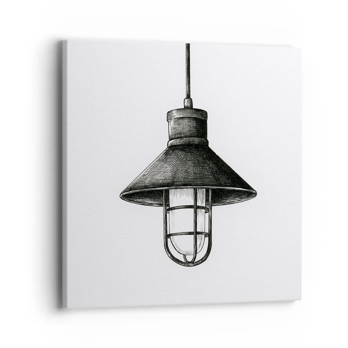 Obraz na płótnie - Jak przed laty… - 40x40 cm
