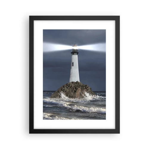 Plakat w czarnej ramie - Tu…tu…tutaj! - 30x40 cm