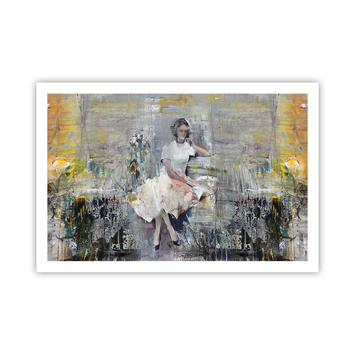 Plakat - Klasyczna i nowoczesna - 91x61 cm
