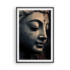 Plakat w czarnej ramie - W zgodzie ze światem - 61x91 cm