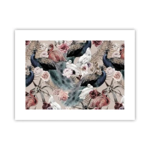 Plakat - W pałacowym ogrodzie - 40x30 cm