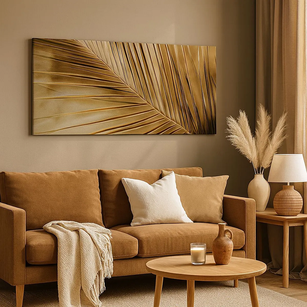 Obraz na płótnie - Naturalna kolumnada - 100x40 cm