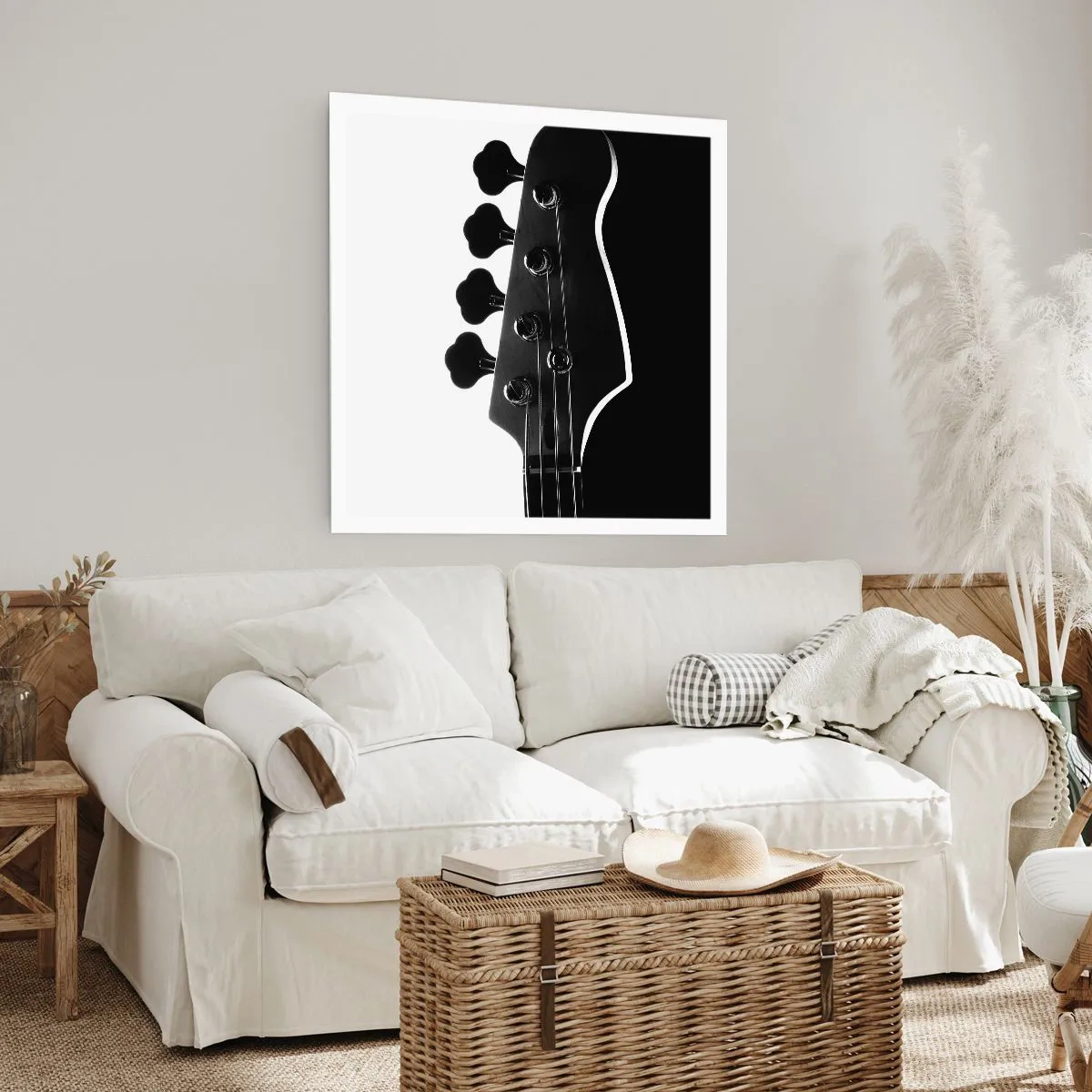 Plakat - Rockowa cisza - 60x60 cm