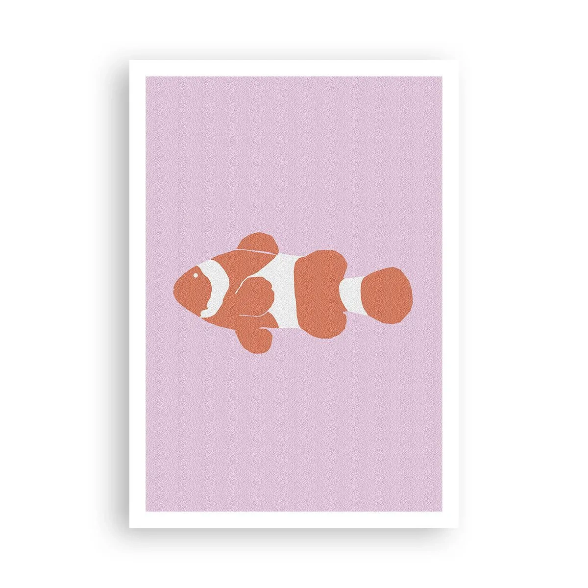 Plakat - W koralu jej do twarzy i do ogona - 70x100 cm