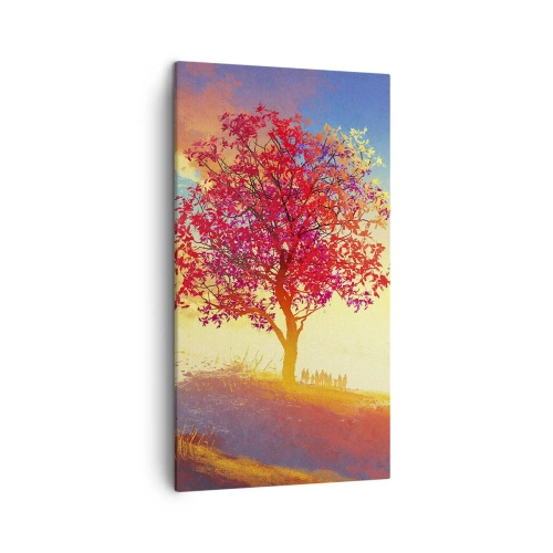 Obraz na płótnie - Pielgrzym u celu - 45x80 cm