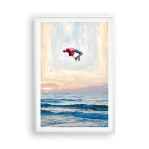 Plakat w białej ramie - Do innego wymiaru - 61x91 cm