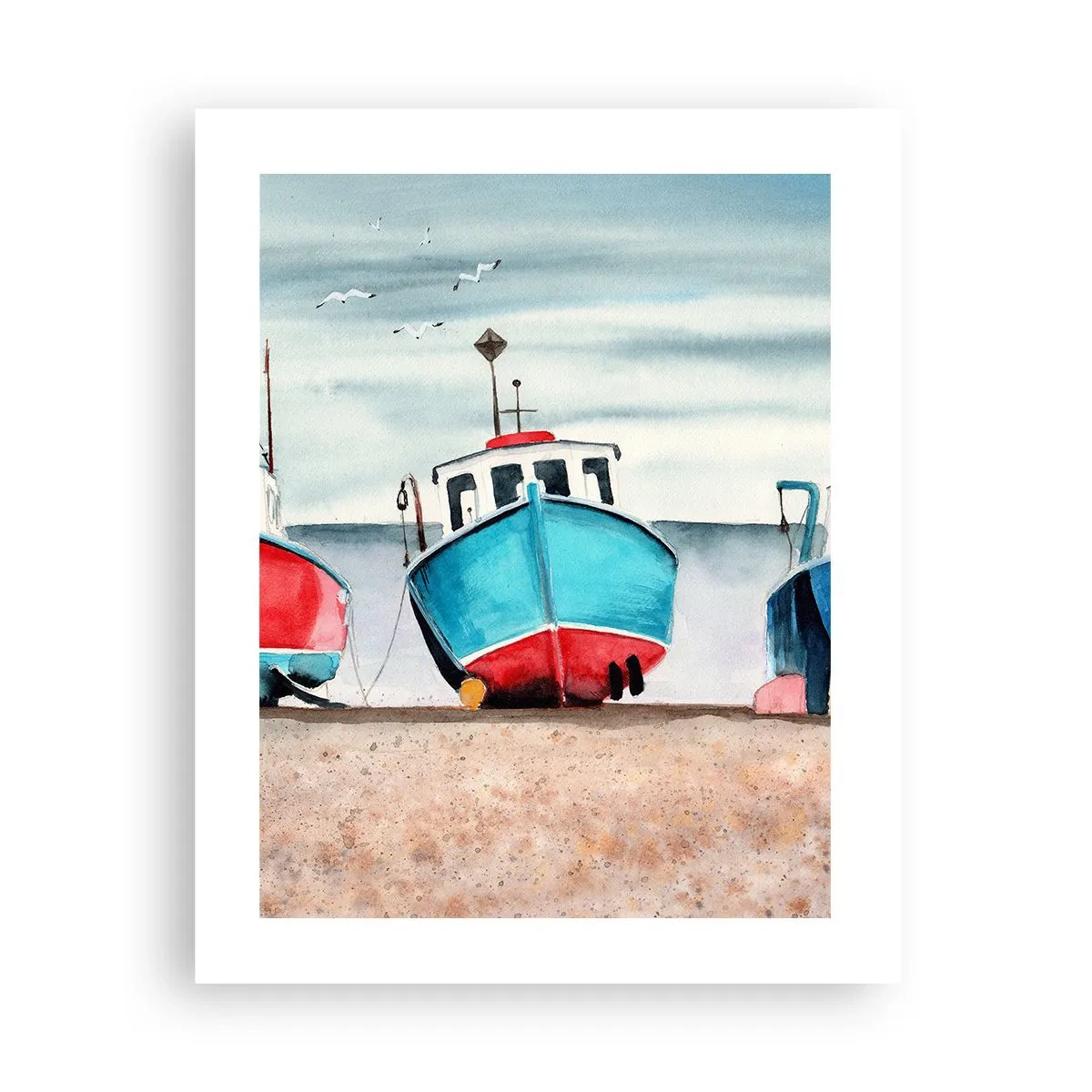 Plakat - Gotowe na połów - 40x50 cm