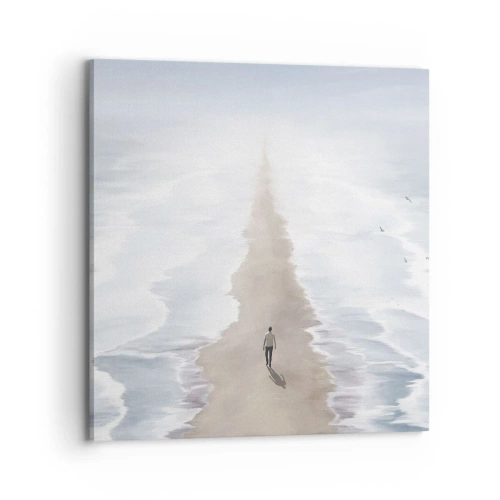 Obraz na płótnie - Jasna przyszłość - 70x70 cm