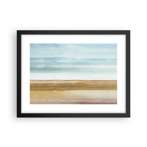 Plakat w czarnej ramie - Ukojenie - 40x30 cm