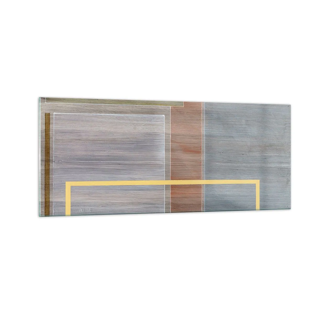 Obraz na szkle - Prosto i spokojnie - 100x40 cm