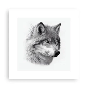 Plakat - Alfa – bez wątpienia - 30x30 cm