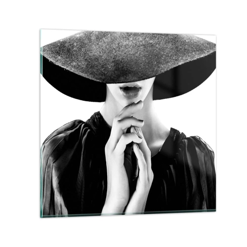 Obraz na szkle - Skryte piękno - 40x40 cm