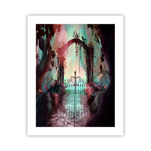 Plakat - Tajemniczy ogród - 40x50 cm