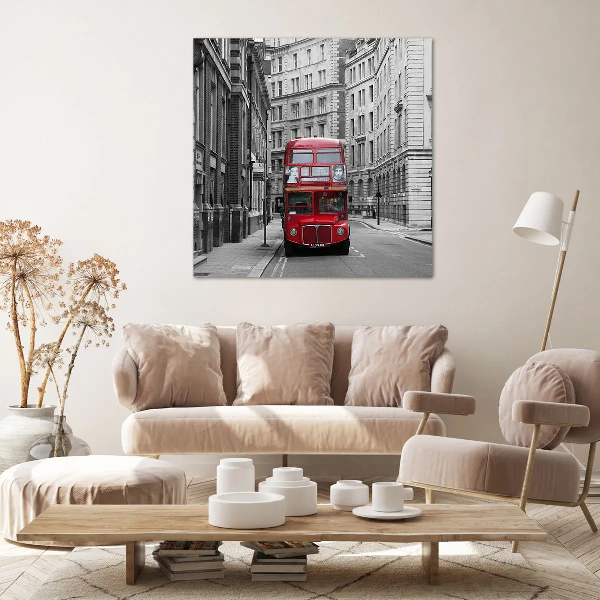 Obraz na płótnie - Codzienność nie musi być szara - 40x40 cm