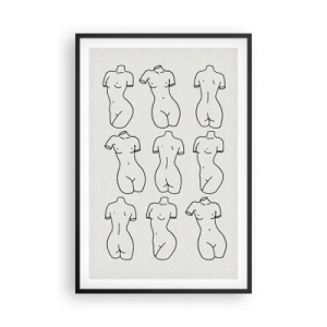 Plakat w czarnej ramie - Tylko Wenus - 61x91 cm