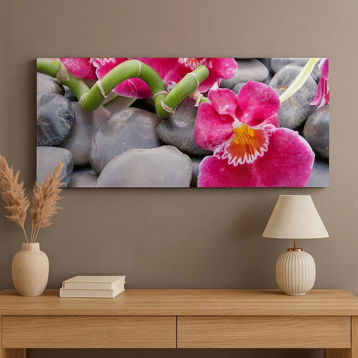 Obraz na płótnie - Chłód i żar - 100x40 cm