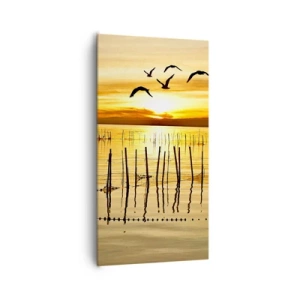 Obraz na płótnie - Na łowisku - 65x120 cm