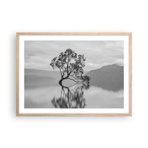 Plakat w ramie jasny dąb - Jest taki kraj - 70x50 cm